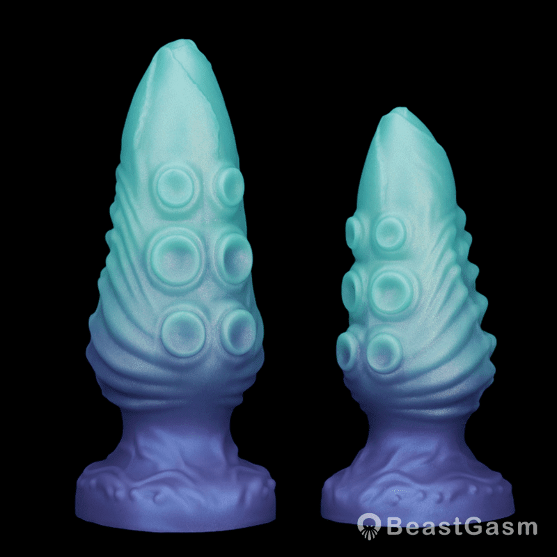 🐙 Abyssal Tendrix: Alien Tentacle Butt Plug with Suction Base - BeastGasm